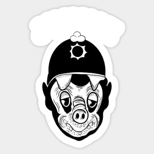 Junkie pig Sticker